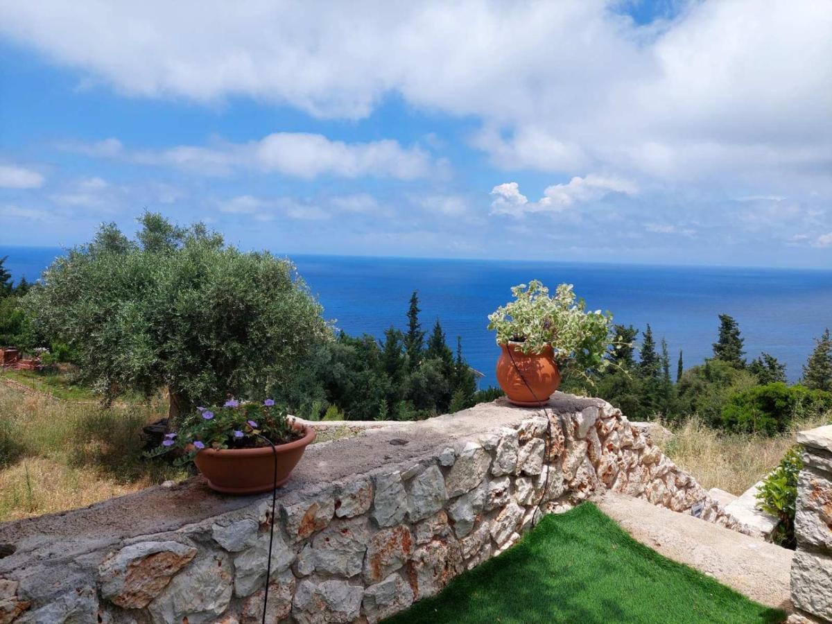 Villa Nereid Glafki - Enjoy Summer Sunsets Áyios Nikítas Eksteriør billede