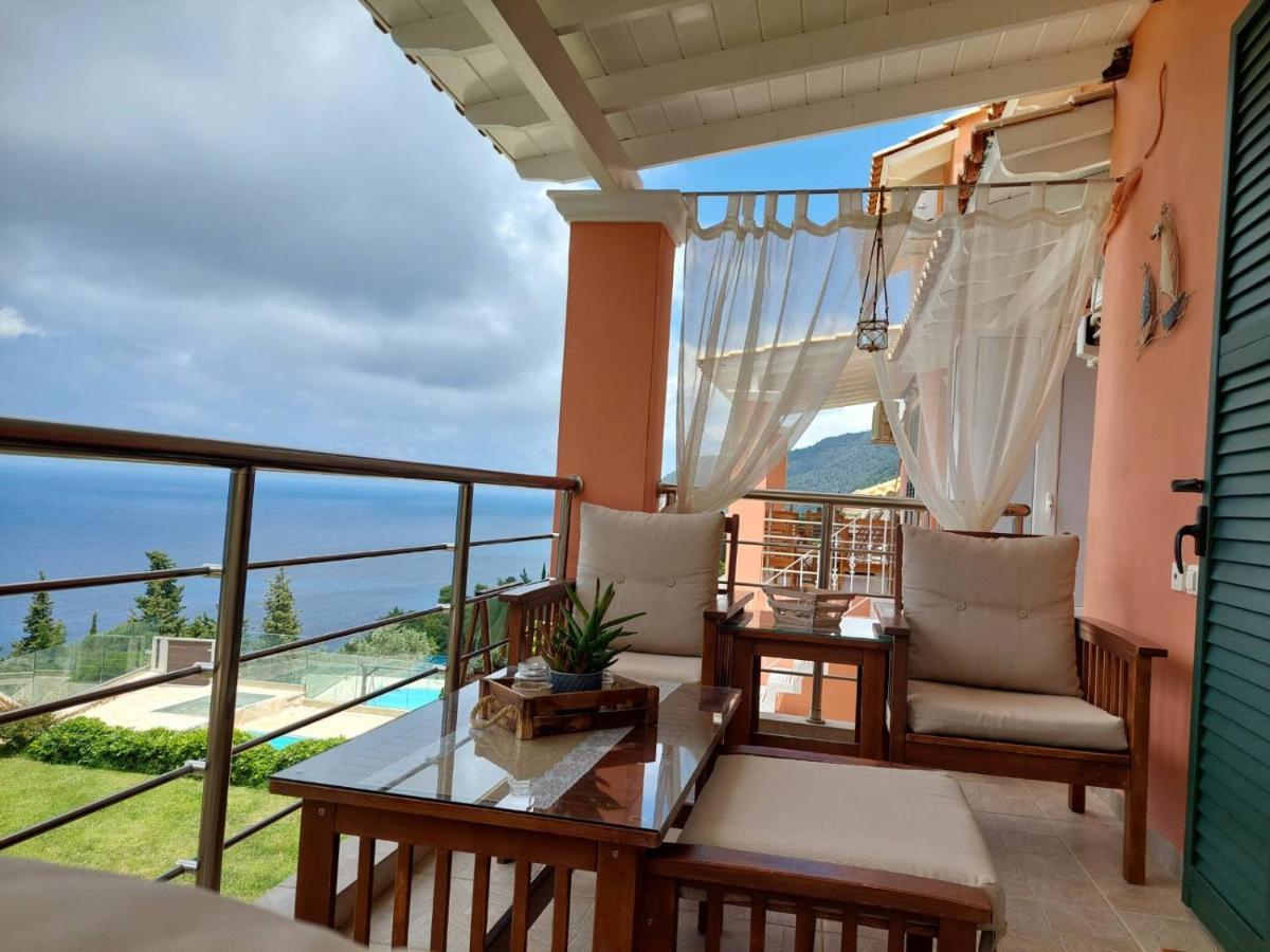 Villa Nereid Glafki - Enjoy Summer Sunsets Áyios Nikítas Eksteriør billede